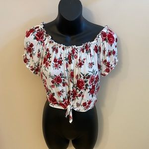Floral Crop Top